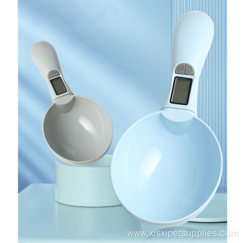 Travel Electronic Pet Drinking Bowl Food Measuring Spoon